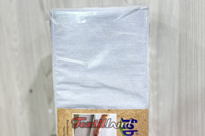 Простынь на резинке  Febo 160*200+30 серая (Турция)