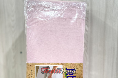 Простынь на резинке  Febo 180*200+30 пудра (Турция)