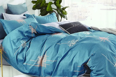 Постільна білизна двуспальна ранфорс Viluta 19014