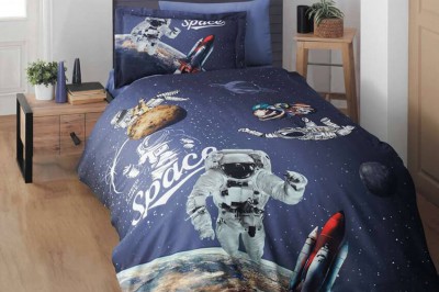 Подростковое постельное белье Satin 3D Space
