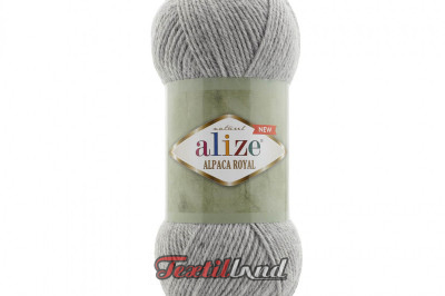 Пяжа Alize Alpaca Royal New (Альпака роял н'ю) 21 серый