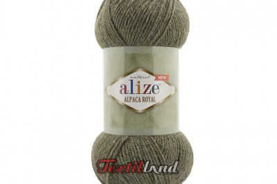Пяжа Alize Alpaca Royal New (Альпака роял н'ю) 577 зеленый меландж