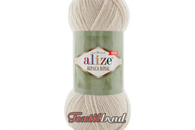 Пяжа Alize Alpaca Royal New (Альпака роял н'ю) 599 слоновая кость