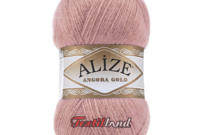 Пряжа Angora Gold (Ангора Голд) 144 розовый лосось