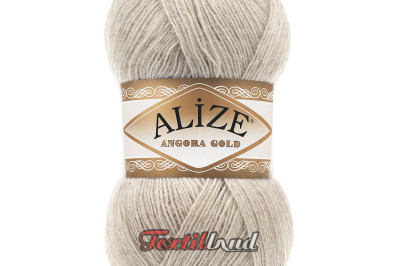 Пряжа Angora Gold (Ангора Голд) 152 бежевый меландж