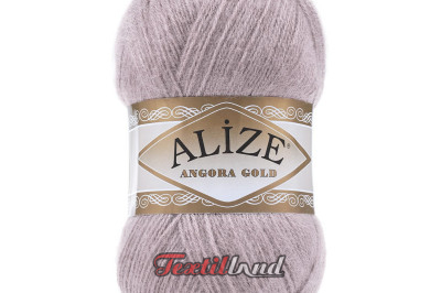 Пряжа Angora Gold (Ангора Голд) 163 пыльная-сирень