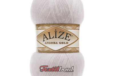 Пряжа Angora Gold (Ангора Голд) 168 біла зима