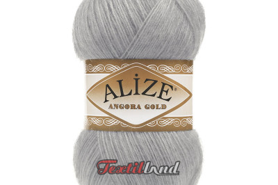 Пряжа Angora Gold (Ангора Голд) 21 серый