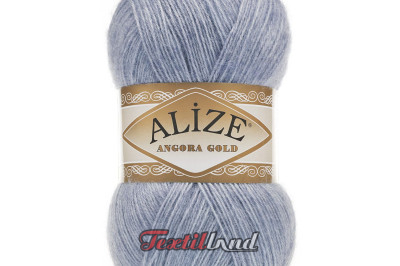 Пряжа Angora Gold (Ангора Голд) 221 світлий джинс