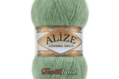 Пряжа Angora Gold (Ангора Голд) 852 зеленый чай