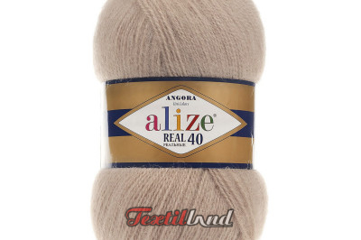Пряжа Angora Real 40 (Ангора Реал 40)  05 бежевый
