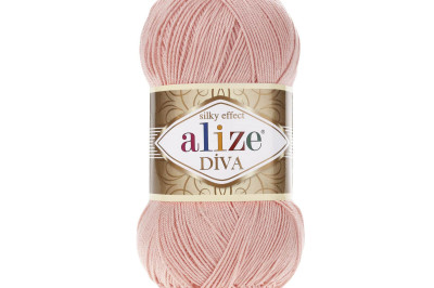 Пряжа Alize Diva (Ализе Дива) 145 лосось