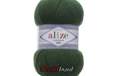 Пряжа Alize Lanagold 800 (Ланаголд 800 ) 118 базийлик