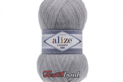 Пряжа Alize Lanagold 800 (Ланаголд 800 ) 684 пепельный меландж