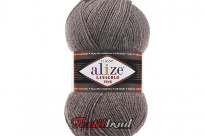 Пряжа Alize Lanagold Fine (Ланаголд Файн) 240 какао