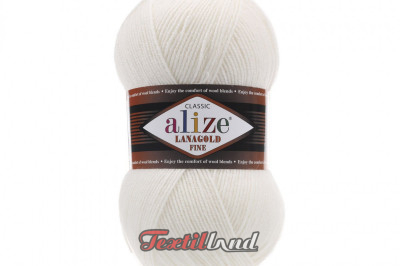 Пряжа Alize Lanagold Fine (Ланаголд Файн) 450 магнолия