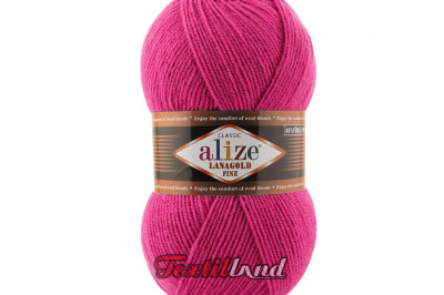 Пряжа Alize Lanagold Fine (Ланаголд Файн) 798 бугенвиллия