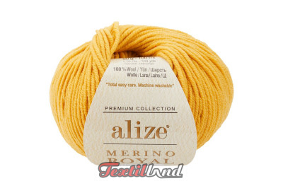 Пряжа Alize Nerino Royal  ( Мерино роял ) 02 шафран