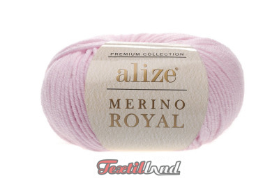 Пряжа Alize Nerino Royal  ( Мерино роял ) 31 светло-розовый