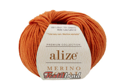Пряжа Alize Nerino Royal  ( Мерино роял ) 89 терракот