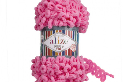 Пряжа Alize Puffy Fine (Ализе Пуфи Файн) 121