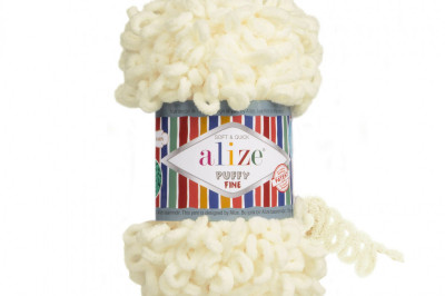 Пряжа Alize Puffy Fine (Ализе Пуфи Файн) 62