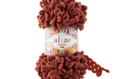 Пряжа Alize Puffy Fine (Ализе Пуфи Файн) 90
