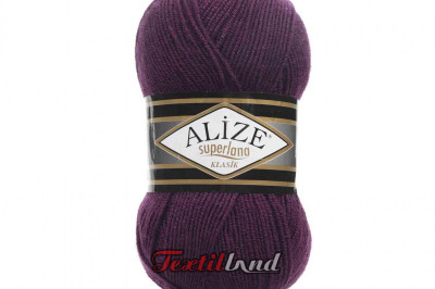 Пряжа Alize Superlana Klasik ( Суперлана класик ) 111 сливовый