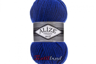 Пряжа Alize Superlana Maxi ( Суперлана Макси) 141 сапфир