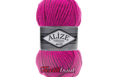 Пряжа Alize Superlana Maxi ( Суперлана Макси) 149 розовый гибискус
