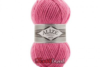 Пряжа Alize Superlana Maxi ( Суперлана Макси) 178 темно-розовый