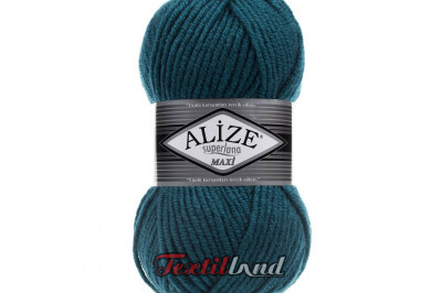 Пряжа Alize Superlana Maxi ( Суперлана Макси) 212 петрольный