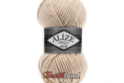 Пряжа Alize Superlana Maxi ( Суперлана Максі) 310 медовий