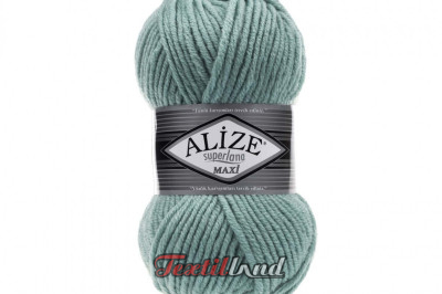 Пряжа Alize Superlana Maxi ( Суперлана Макси) 463 темный ментол
