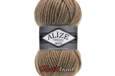 Пряжа Alize Superlana Maxi ( Суперлана Макси) 466 темно-бежевый