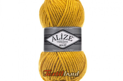 Пряжа Alize Superlana Maxi ( Суперлана Макси) 488 куркума