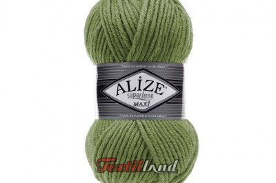 Пряжа Alize Superlana Maxi ( Суперлана Макси) 620 горьчичный