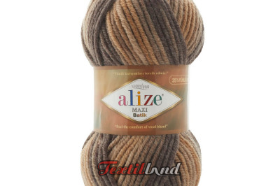 Пряжа Alize Superlana Maxi Batik ( Суперлана Макси Батик) 7800