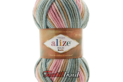 Пряжа Alize Superlana Maxi Batik ( Суперлана Макси Батик) 7803