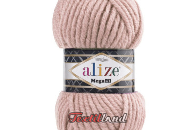 Пряжа Alize Superlana Megafil ( Суперлана Мегафил) 161 пудра