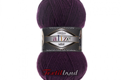 Пряжа Alize Superlana Midi ( Суперлана Миди) 111 сливовый