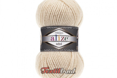 Пряжа Alize Superlana Midi ( Суперлана Миди) 310 медовый