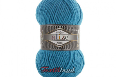 Пряжа Alize Superlana Midi ( Суперлана Миди) 484 темно-бирюзовый