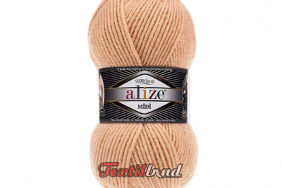 Пряжа Alize Superlana Midi ( Суперлана Миди) 502 крем карамель