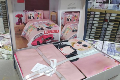 Подростковое постельное белье Satin 3D London