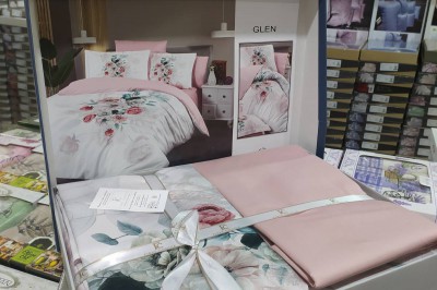 Постельное белье евро Satin 3D Glen