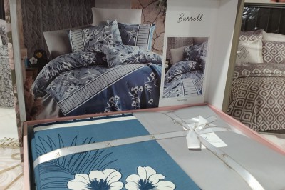 Постільна білизна євро Nevy Blue от First Choice (R.36)