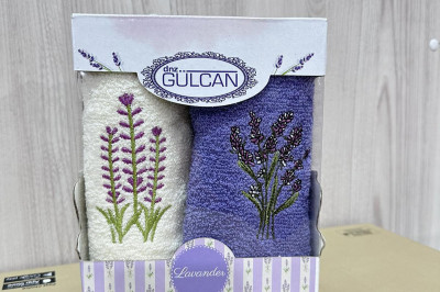 Полотенца кухонные "Лаванда" Culcan  ( 2 шт. ) Турция