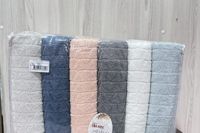 Рушники банні Cestepe  Lux VIP Coton  ( 6 шт. ) Турція