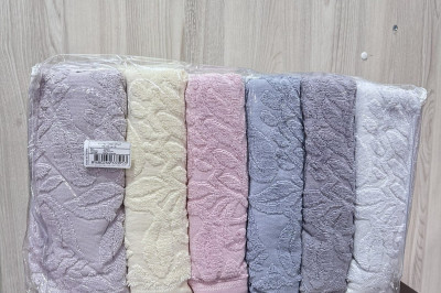 Рушники банні Cestepe  Lux VIP Coton  ( 6 шт. ) Турція